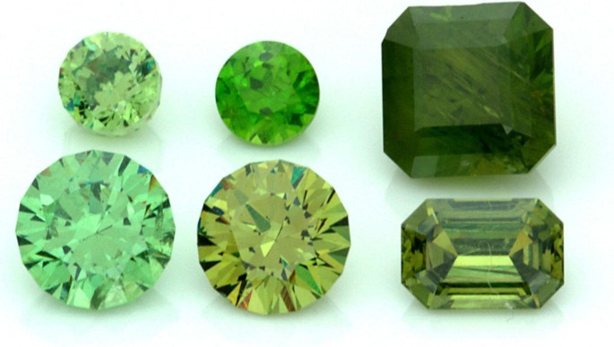 Demantoid Garnets