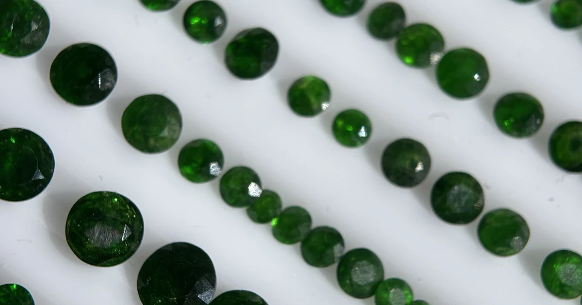 Demantoid Garnets 