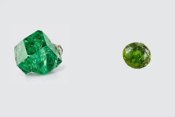 Demantoid Garnet vs Tsavorite: Comparing Two Green Garnets